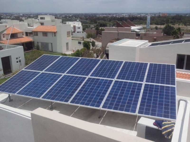 Planta Solar Aislada con Celdas Solares