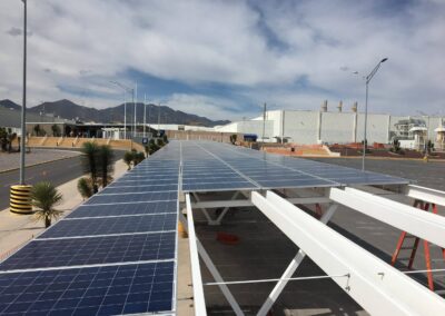 Paneles Solares Para Estacionamiento Industrial