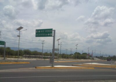 Solar Street Lamps for Rioverde