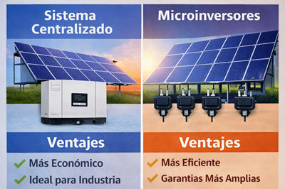 Diferencias entre Inversores y Microinversores