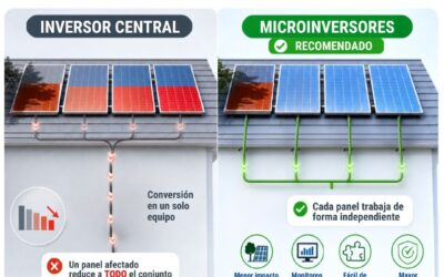 Diferencias entre Inversores y Microinversores